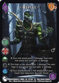 Reptile* - Mortal Kombat X - UniVersus card