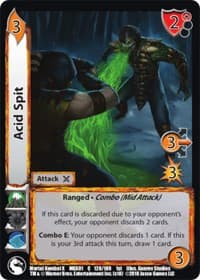 Acid Spit - Mortal Kombat X - UniVersus card