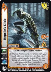 Reptile's Slide - Mortal Kombat X - UniVersus card