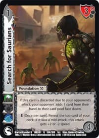 Search for Saurians - Mortal Kombat X - UniVersus card