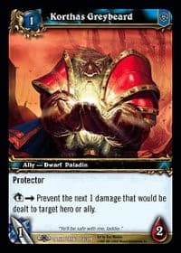 Korthas Greybeard - Dark Portal - WoW card