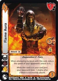 Flame Aura - Mortal Kombat X - UniVersus card