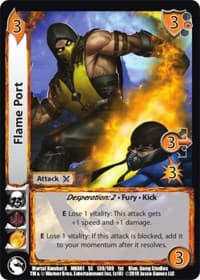 Flame Port - Mortal Kombat X - UniVersus card