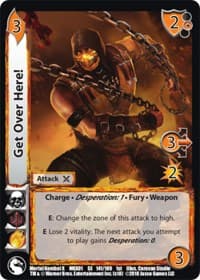 Get Over Here! - Mortal Kombat X - UniVersus card
