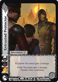 Entrusted Protector - Mortal Kombat X - UniVersus card