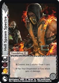 Hell Spawn Spectre - Mortal Kombat X - UniVersus card