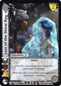 Last of the Shirai Ryu - Mortal Kombat X - UniVersus card