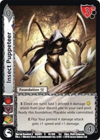 Insect Puppeteer - Mortal Kombat X - UniVersus card