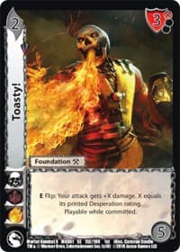 Toasty! - Mortal Kombat X - UniVersus card