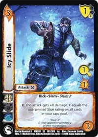 Icy Slide - Mortal Kombat X - UniVersus card