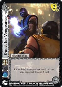 Quest for Vengeance - Mortal Kombat X - UniVersus card