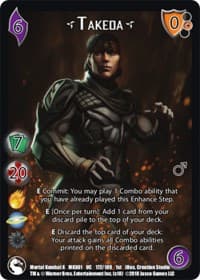 Takeda* - Mortal Kombat X - UniVersus card