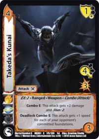 Takeda's Kunai - Mortal Kombat X - UniVersus card