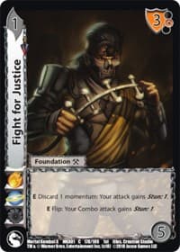 Fight for Justice - Mortal Kombat X - UniVersus card