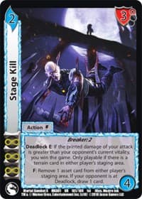 Stage Kill - Mortal Kombat X - UniVersus card