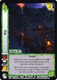 Pit - Mortal Kombat X - UniVersus card