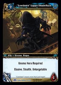 "Lowdown" Luppo Shadefizzle - Dark Portal - WoW card