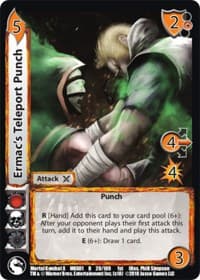 Ermac's Teleport Punch - Mortal Kombat X - UniVersus card