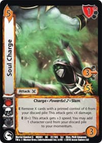 Soul Charge - Mortal Kombat X - UniVersus card