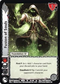 Fusion of Souls - Mortal Kombat X - UniVersus card