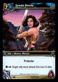Lynda Steele - Dark Portal - WoW card