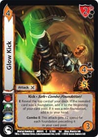 Glow Kick - Mortal Kombat X - UniVersus card