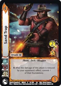 Sand Trap - Mortal Kombat X - UniVersus card