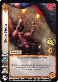 Slide Shots - Mortal Kombat X - UniVersus card