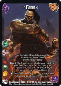 Goro* - Mortal Kombat X - UniVersus card