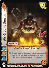 Air Ground Smash - Mortal Kombat X - UniVersus card
