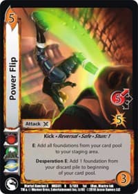 Power Flip - Mortal Kombat X - UniVersus card