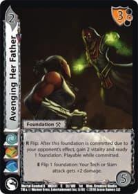 Avenging Her Father - Mortal Kombat X - UniVersus card