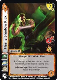 Flashy Shadow Kick - Mortal Kombat X - UniVersus card