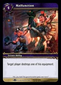Malfunction - Dark Portal - WoW card