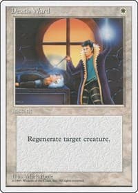 Death Ward - Fourth Edition - Magic: The Gathering card