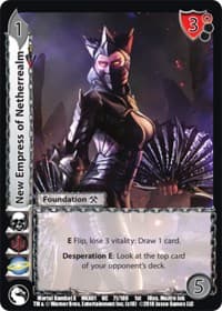 New Empress of Netherrealm - Mortal Kombat X - UniVersus card