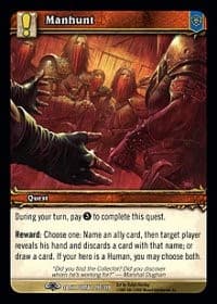 Manhunt - Dark Portal - WoW card