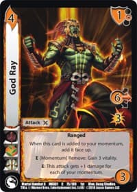 God Ray - Mortal Kombat X - UniVersus card