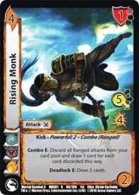 Rising Monk - Mortal Kombat X - UniVersus card