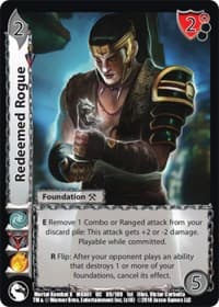 Redeemed Rogue - Mortal Kombat X - UniVersus card