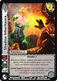 Shadow Inheritance - Mortal Kombat X - UniVersus card