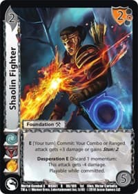 Shaolin Fighter - Mortal Kombat X - UniVersus card