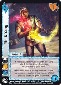 Yin & Yang - Mortal Kombat X - UniVersus card