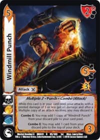 Windmill Punch - Mortal Kombat X - UniVersus card