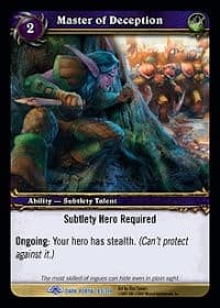 Master of Deception - Dark Portal - WoW card