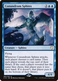 Conundrum Sphinx - Commander 2018 - Magic: The Gathering card