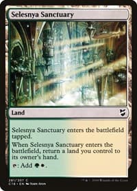 Selesnya Sanctuary - Commander 2018 - Magic: The Gathering card