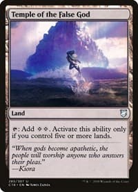 Temple of the False God - Commander 2018 - Magic: The Gathering card