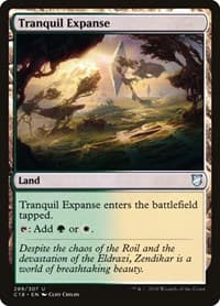 Tranquil Expanse - Commander 2018 - Magic: The Gathering card