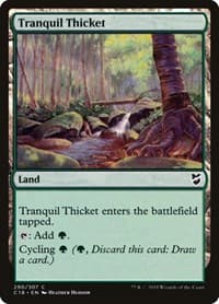 Tranquil Thicket - Commander 2018 - Magic: The Gathering card